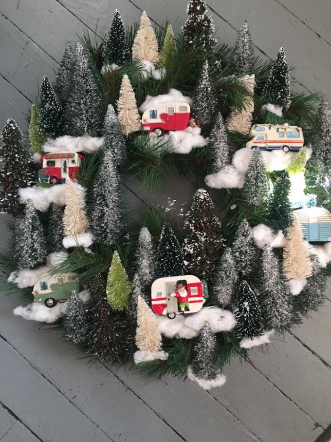 80 top idées de couronnes de Noël à faire soi-même. 77 80 top idées de couronnes de Noël à faire soi-même. 77