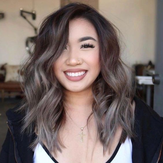 52 charmantes coupes de cheveux mi-long pour femme 8