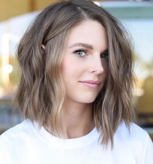 Les 50 plus belles coupes mi long femme 8 Les 50 plus belles coupes mi long femme 8