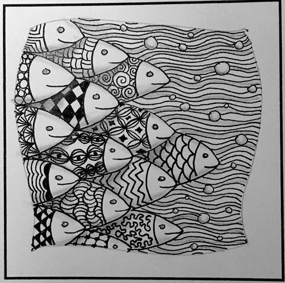 83 top idées tutos pour apprendre à faire un zentangle 17