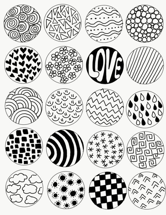83 top idées tutos pour apprendre à faire un zentangle 19
