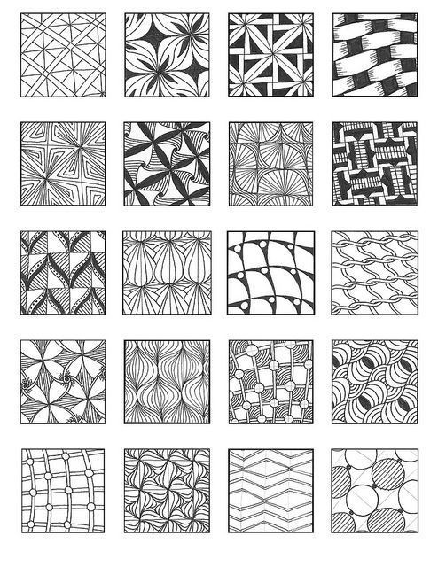 83 top idées tutos pour apprendre à faire un zentangle 21