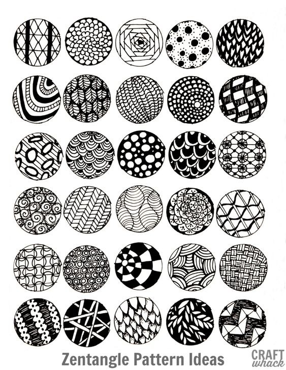 83 top idées tutos pour apprendre à faire un zentangle 23