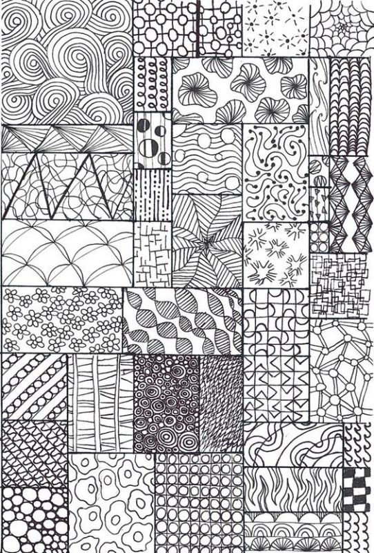 83 top idées tutos pour apprendre à faire un zentangle 41