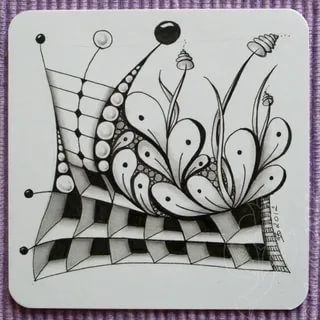 83 top idées tutos pour apprendre à faire un zentangle 54