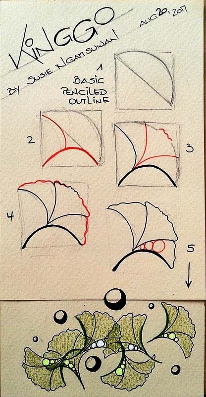 83 top idées tutos pour apprendre à faire un zentangle 58
