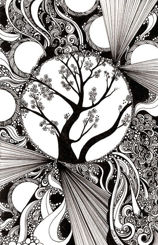 83 top idées tutos pour apprendre à faire un zentangle 65