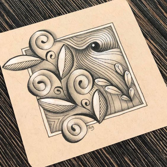 83 top idées tutos pour apprendre à faire un zentangle 69