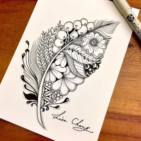 83 top idées tutos pour apprendre à faire un zentangle 72