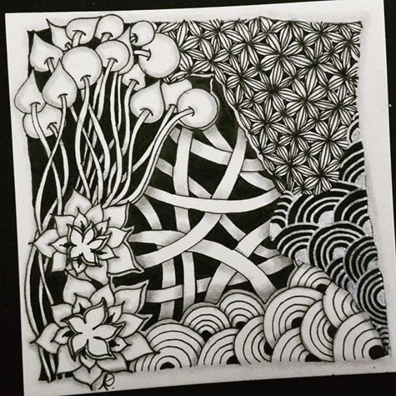 83 top idées tutos pour apprendre à faire un zentangle 77
