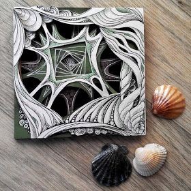 83 top idées tutos pour apprendre à faire un zentangle 11