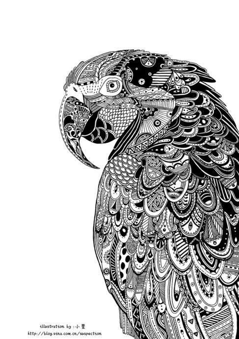 83 top idées tutos pour apprendre à faire un zentangle 85