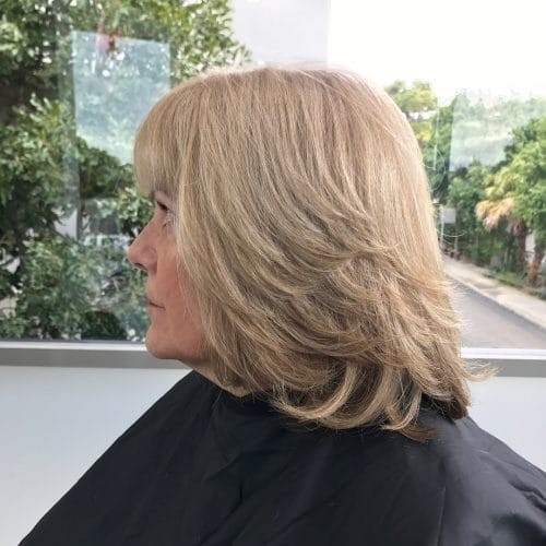 29 top idées de coupes de cheveux mi long dégradé 9