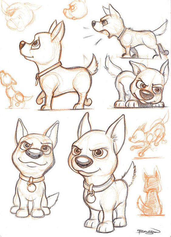 100 Top Idées & Tutos de Dessins de Chiens 96 100 Top Idées & Tutos de Dessins de Chiens 96