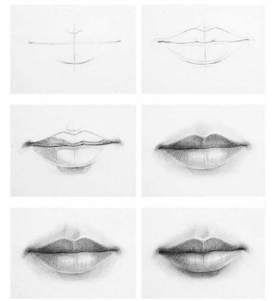 42 top idées & tutos de dessin de bouche : pour apprendre à dessiner des bouches 18 42 top idées & tutos de dessin de bouche : pour apprendre à dessiner des bouches 18