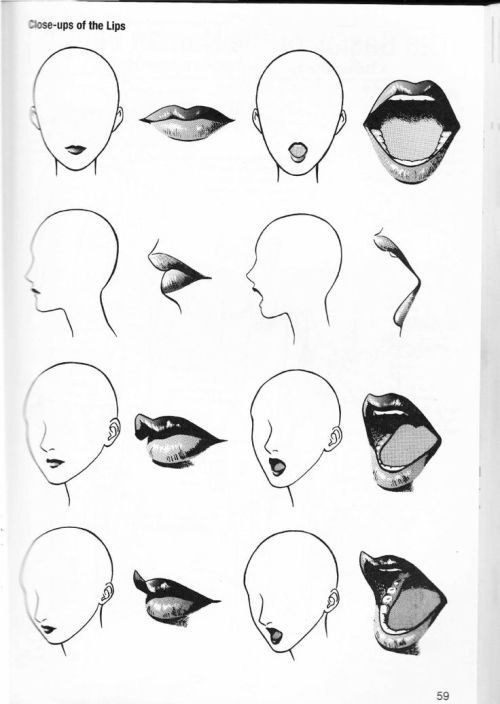 42 top idées & tutos de dessin de bouche : pour apprendre à dessiner des bouches 23 42 top idées & tutos de dessin de bouche : pour apprendre à dessiner des bouches 23