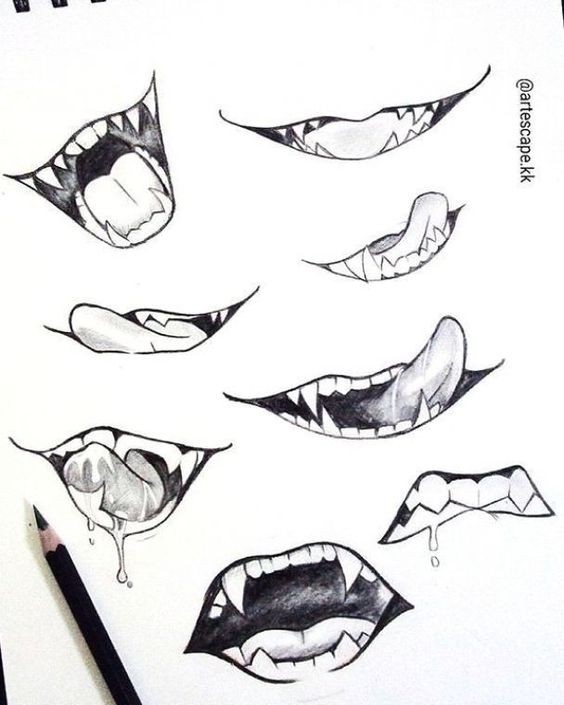 42 top idées & tutos de dessin de bouche : pour apprendre à dessiner des bouches 7 42 top idées & tutos de dessin de bouche : pour apprendre à dessiner des bouches 7