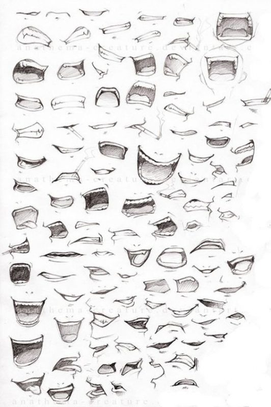 42 top idées & tutos de dessin de bouche : pour apprendre à dessiner des bouches 29 42 top idées & tutos de dessin de bouche : pour apprendre à dessiner des bouches 29