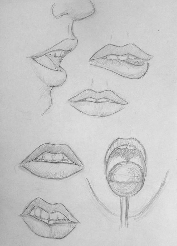 42 top idées & tutos de dessin de bouche : pour apprendre à dessiner des bouches 33 42 top idées & tutos de dessin de bouche : pour apprendre à dessiner des bouches 33