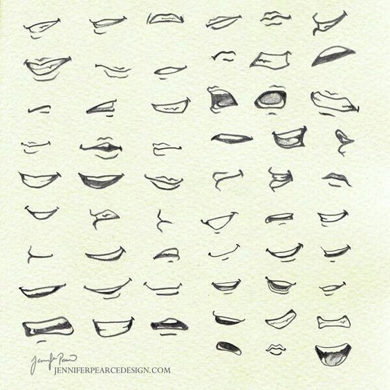 42 top idées & tutos de dessin de bouche : pour apprendre à dessiner des bouches 5 42 top idées & tutos de dessin de bouche : pour apprendre à dessiner des bouches 5
