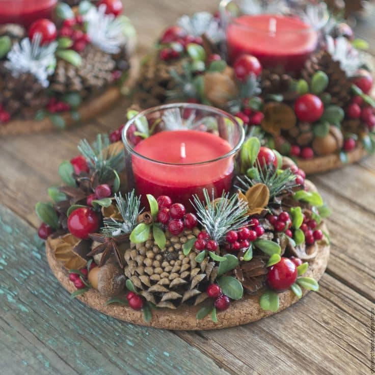 50 décorations de Noël faciles à faire soi-même 43