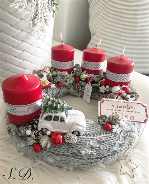 50 façons créatives de décorer la maison pour Noël 49 50 façons créatives de décorer la maison pour Noël 49