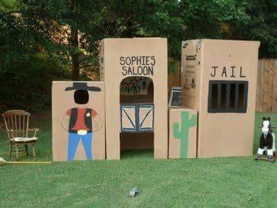 30 idées à faire avec du carton pour occuper les enfants 8