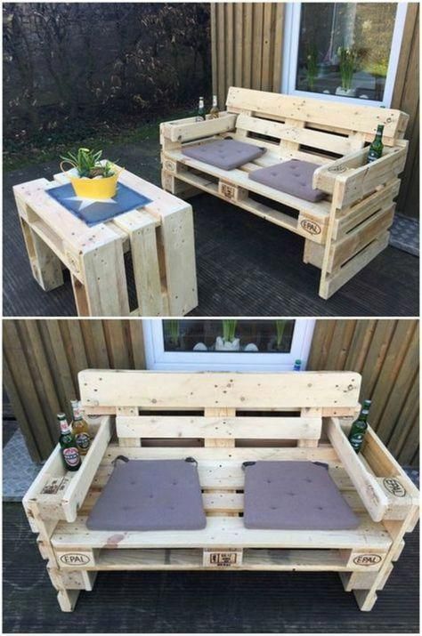 79 décors de jardin à faire avec des palettes 17 79 décors de jardin à faire avec des palettes 17