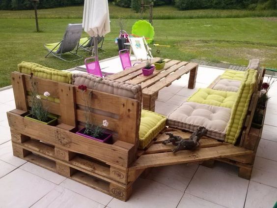 79 décors de jardin à faire avec des palettes 36 79 décors de jardin à faire avec des palettes 36