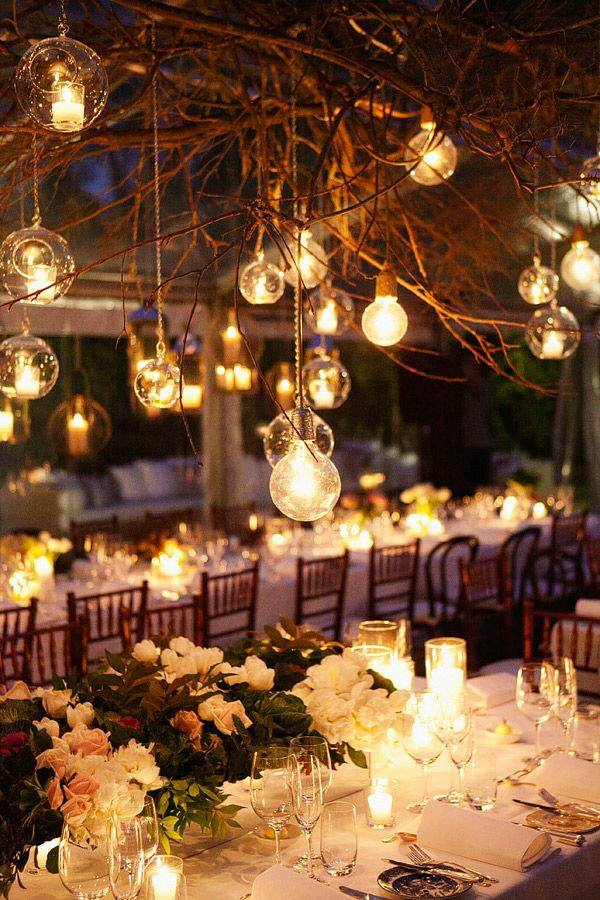 17 idées d'éclairages parfaits pour les mariages en plein air 6 17 idées d'éclairages parfaits pour les mariages en plein air 6