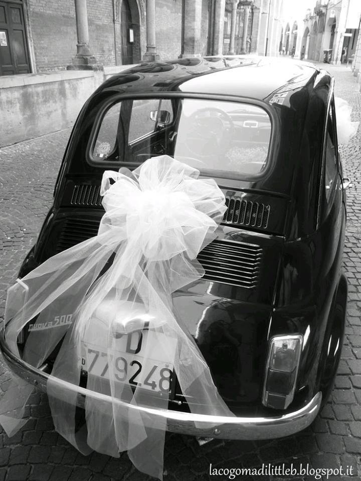 12 belles idées pour décorer une voiture de mariage 9