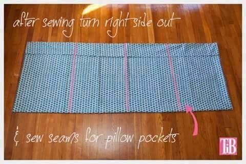 Le tuto pour faire un canapé-lit fait avec des oreillers 2 Le tuto pour faire un canapé-lit fait avec des oreillers 2
