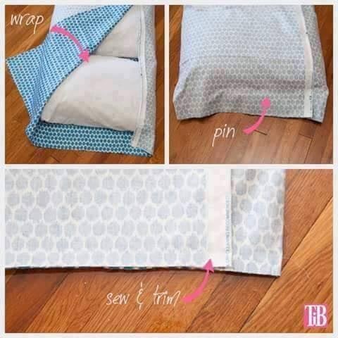 Le tuto pour faire un canapé-lit fait avec des oreillers 4 Le tuto pour faire un canapé-lit fait avec des oreillers 4