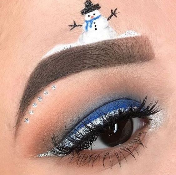 Les 49 plus belles idées de maquillages de Noël 2