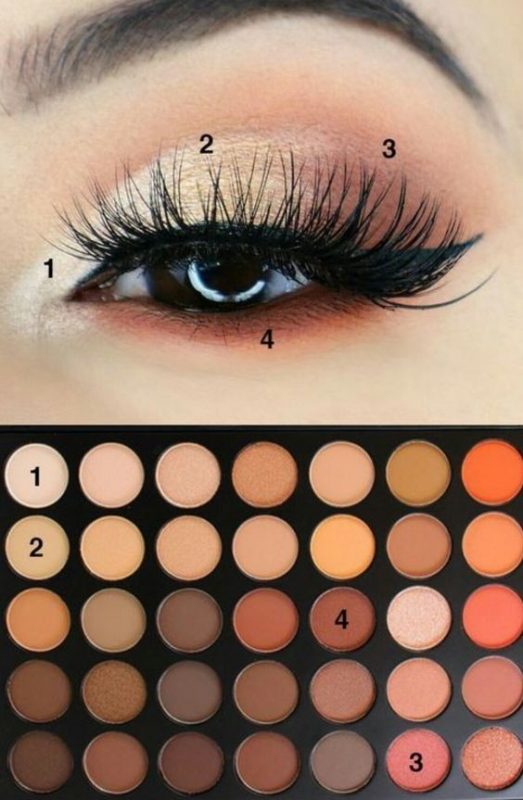 Les 49 plus belles idées de maquillages de Noël 21