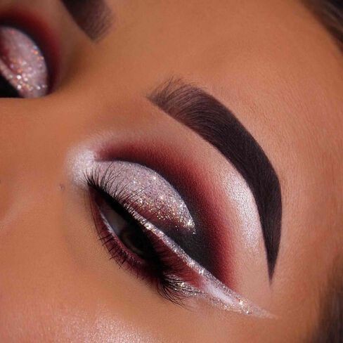 Les 49 plus belles idées de maquillages de Noël 28