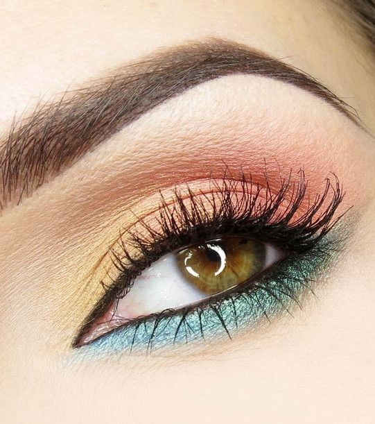 Les 49 plus belles idées de maquillages de Noël 38