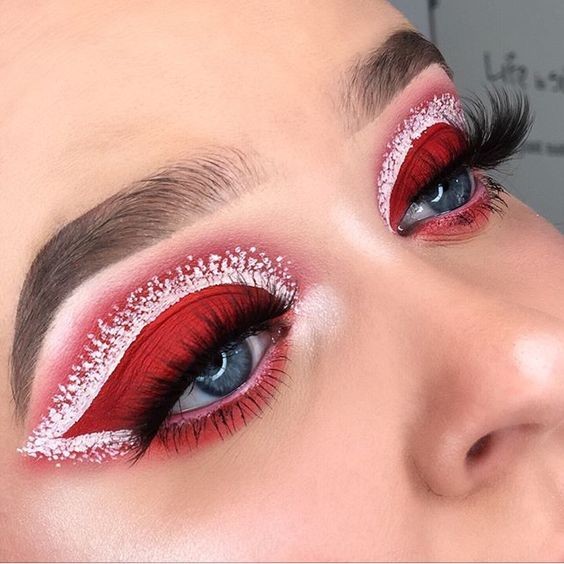 Les 49 plus belles idées de maquillages de Noël 49