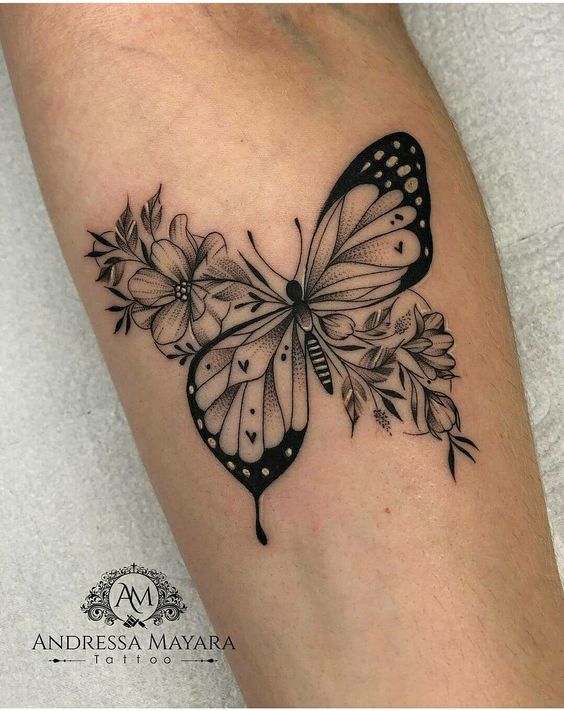 100 top idées de tatouages papillons originaux