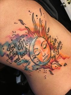 100 idées de tatouages lune pour femme 101