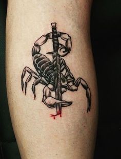 Les 50 plus beaux tatouages scorpion 19 Les 50 plus beaux tatouages scorpion 19