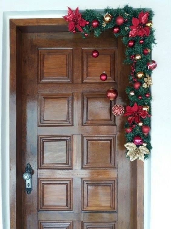 23 idées pour décorer votre entrée à Noël 20 23 idées pour décorer votre entrée à Noël 20