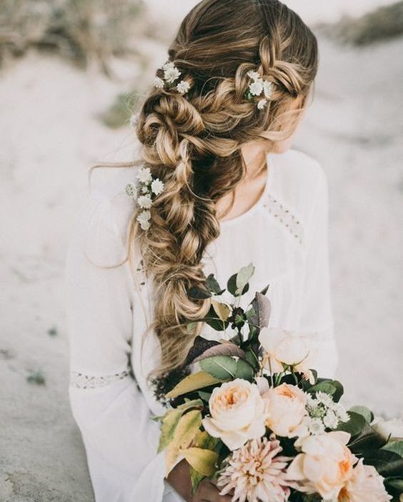 Les 50 plus belles coiffures de mariage bohème 2 Les 50 plus belles coiffures de mariage bohème 2