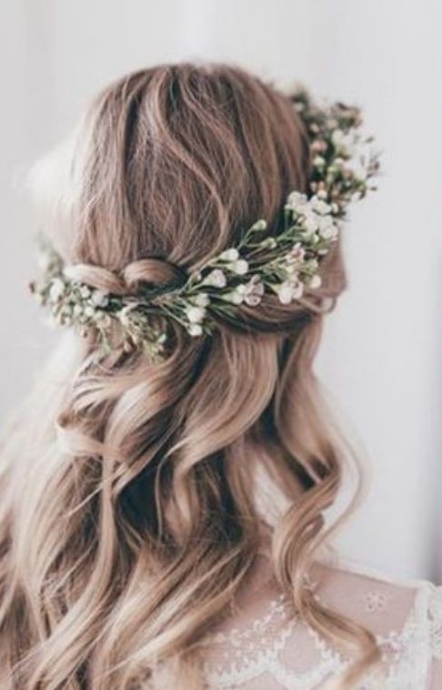 Les 50 plus belles coiffures de mariage bohème 23 Les 50 plus belles coiffures de mariage bohème 23