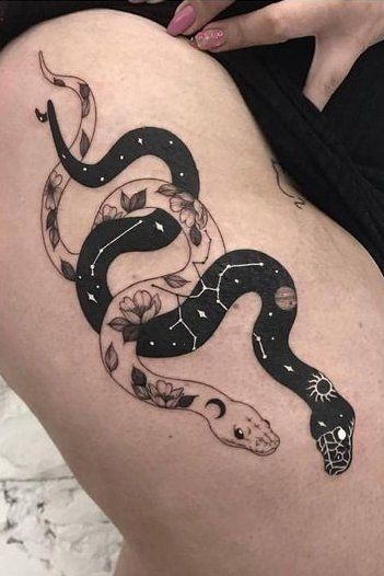 50 idées de tatouage serpent pour femme 23 50 idées de tatouage serpent pour femme 23