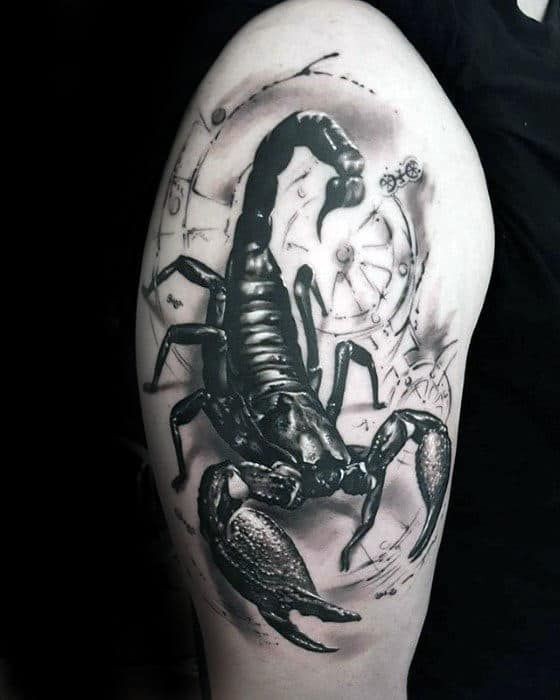 Les 50 plus beaux tatouages scorpion 25 Les 50 plus beaux tatouages scorpion 25