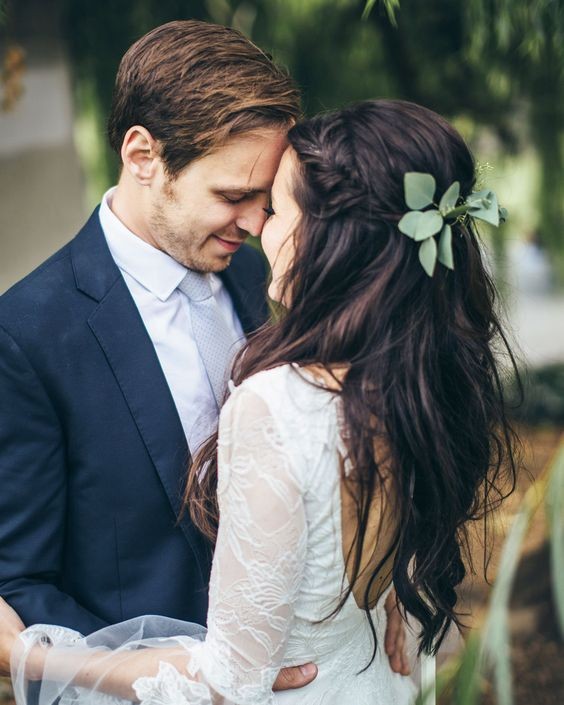 Les 50 plus belles coiffures de mariage bohème 27 Les 50 plus belles coiffures de mariage bohème 27