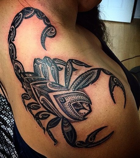 Les 50 plus beaux tatouages scorpion 4 Les 50 plus beaux tatouages scorpion 4