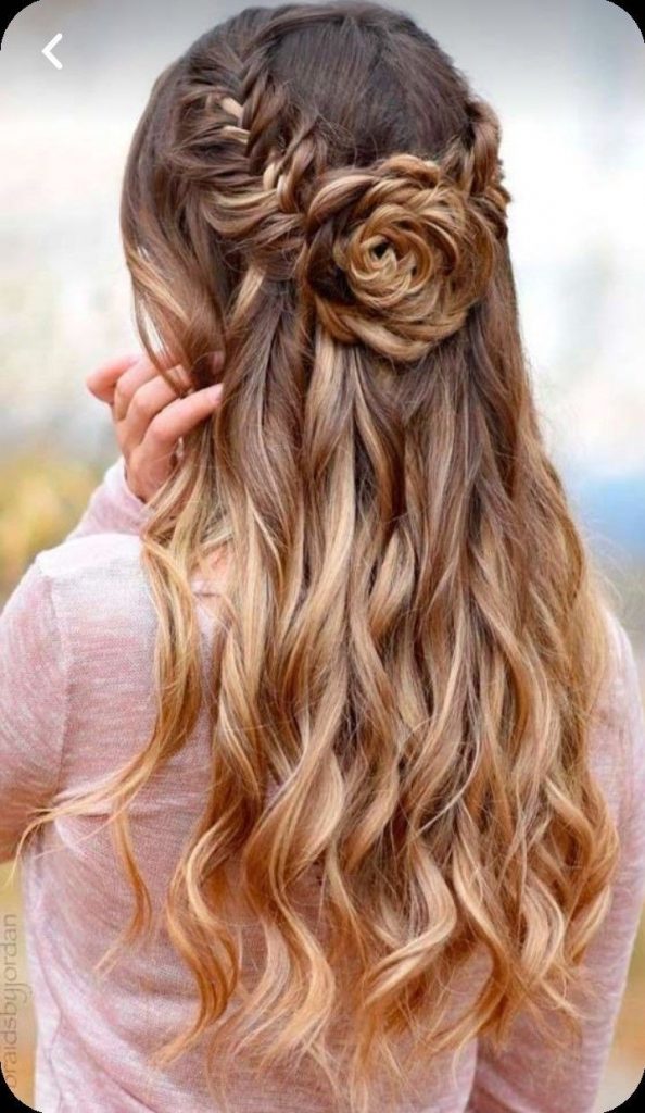 Les 50 plus belles coiffures de mariage bohème 34 Les 50 plus belles coiffures de mariage bohème 34