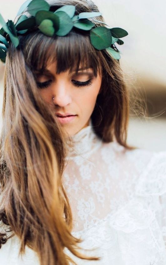 Les 50 plus belles coiffures de mariage bohème 35 Les 50 plus belles coiffures de mariage bohème 35